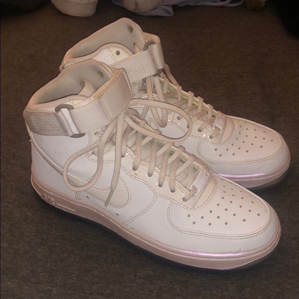 limited holographic air force 1s (high)